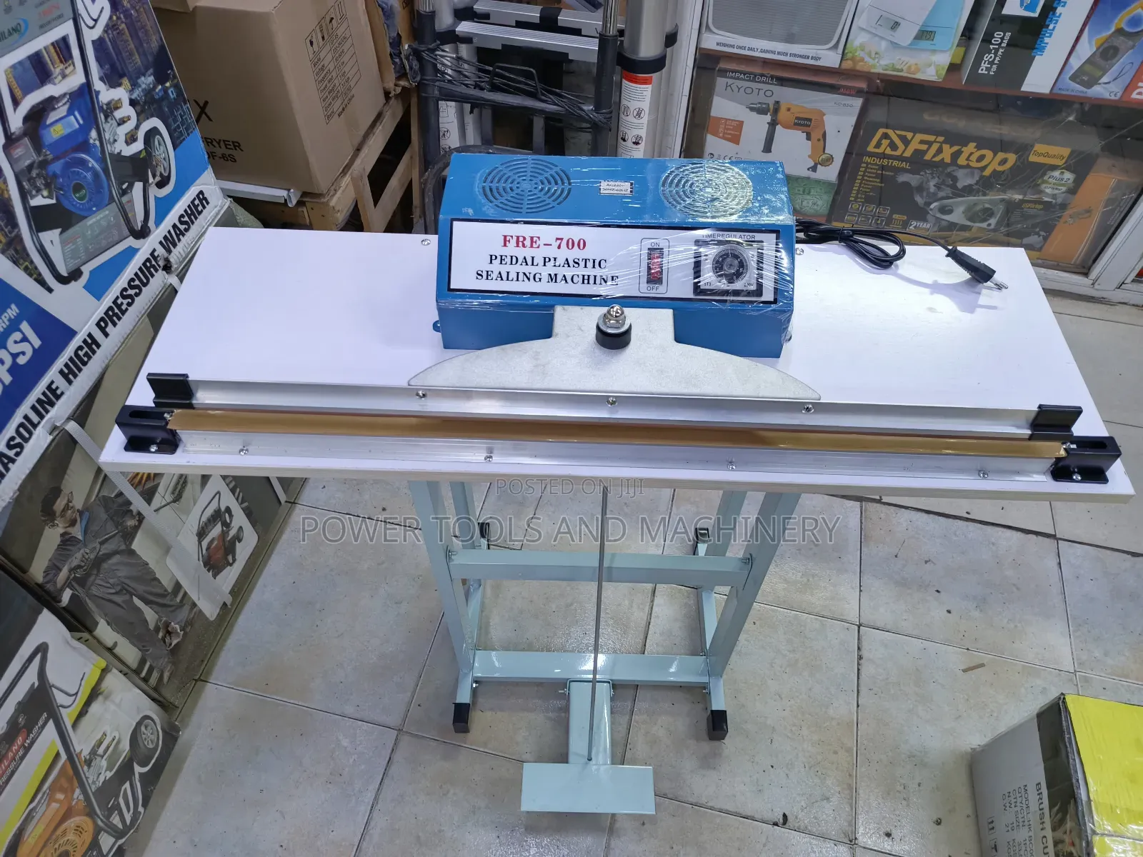 Commercial Plastic Sealing Machine/ 700mm Impulse Sealer