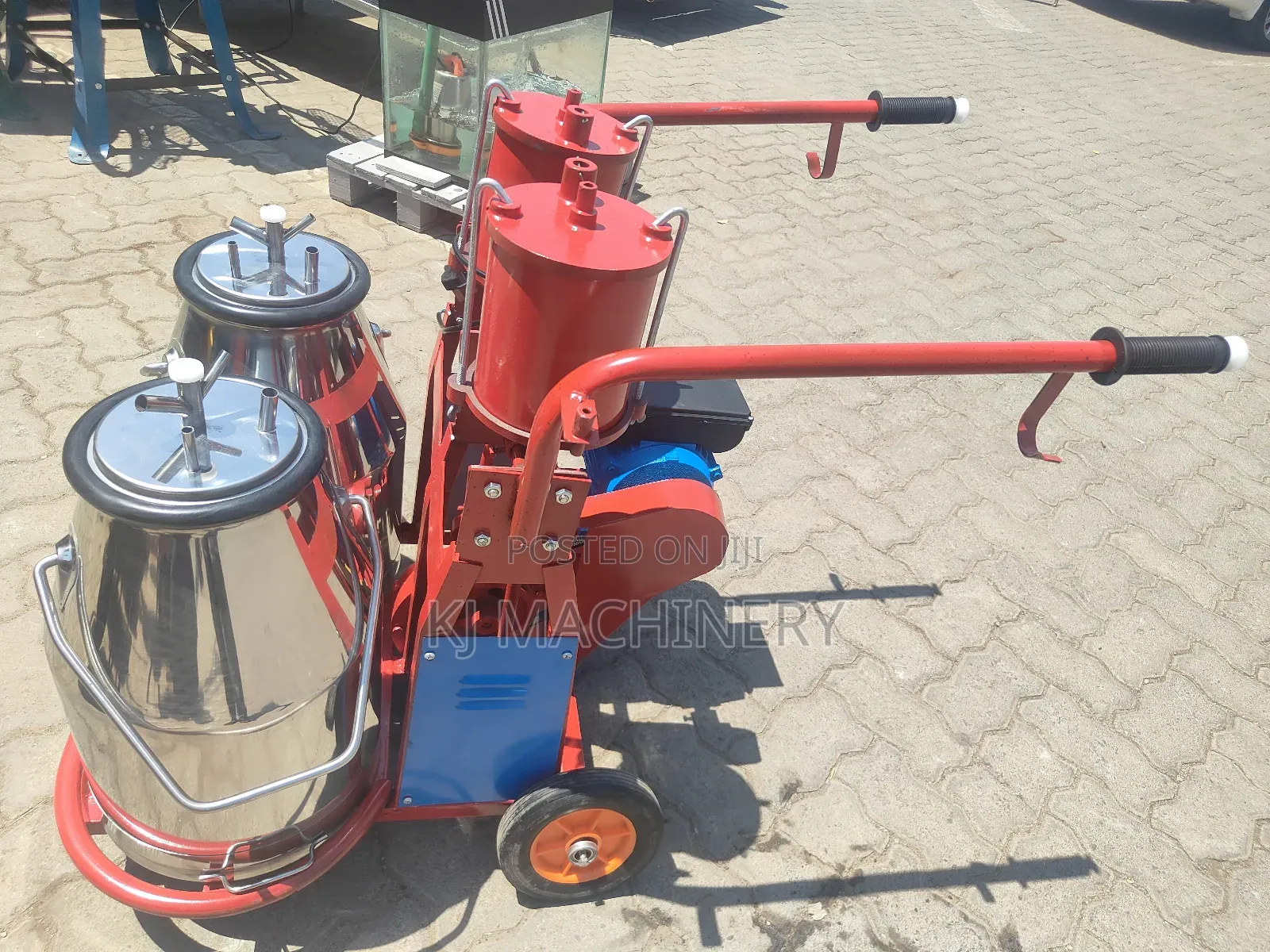 Milking Machine Double Cow 25l