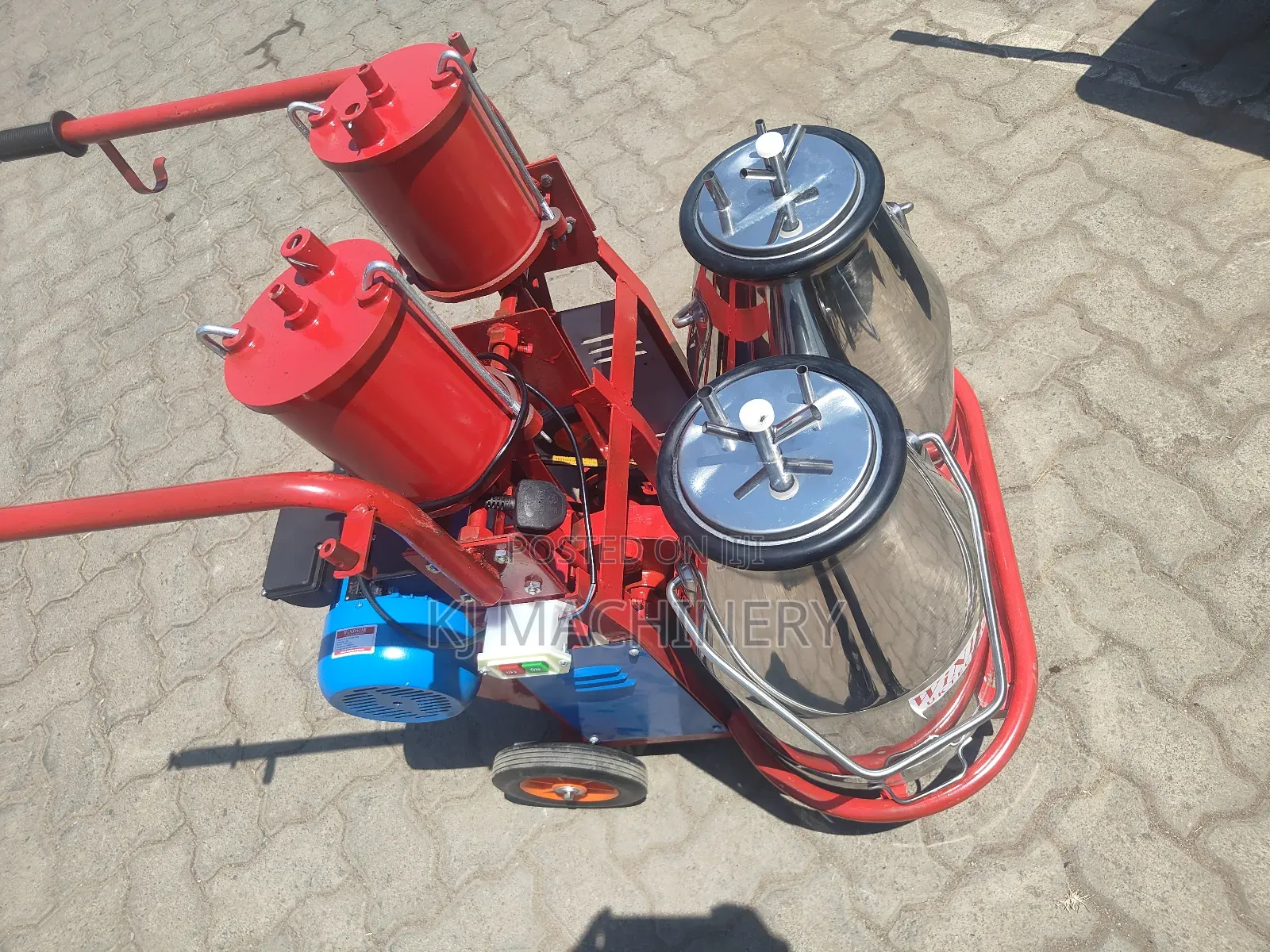 Milking Machine Double Cow 25l