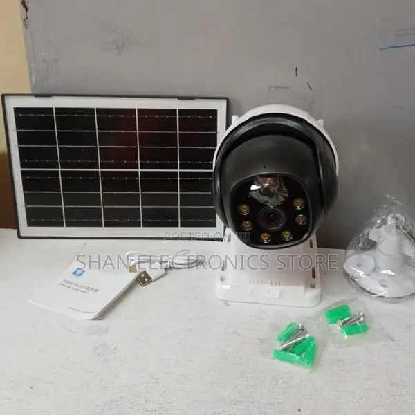 At 3g4g Lte Outdoor Pan Tilt Solar CCTV Camera With Sim Card