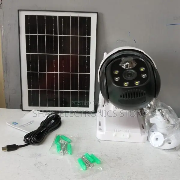 Home Outdoor New 4g PTZ Camera CCTV Solar Sim Card 50 X Zoom