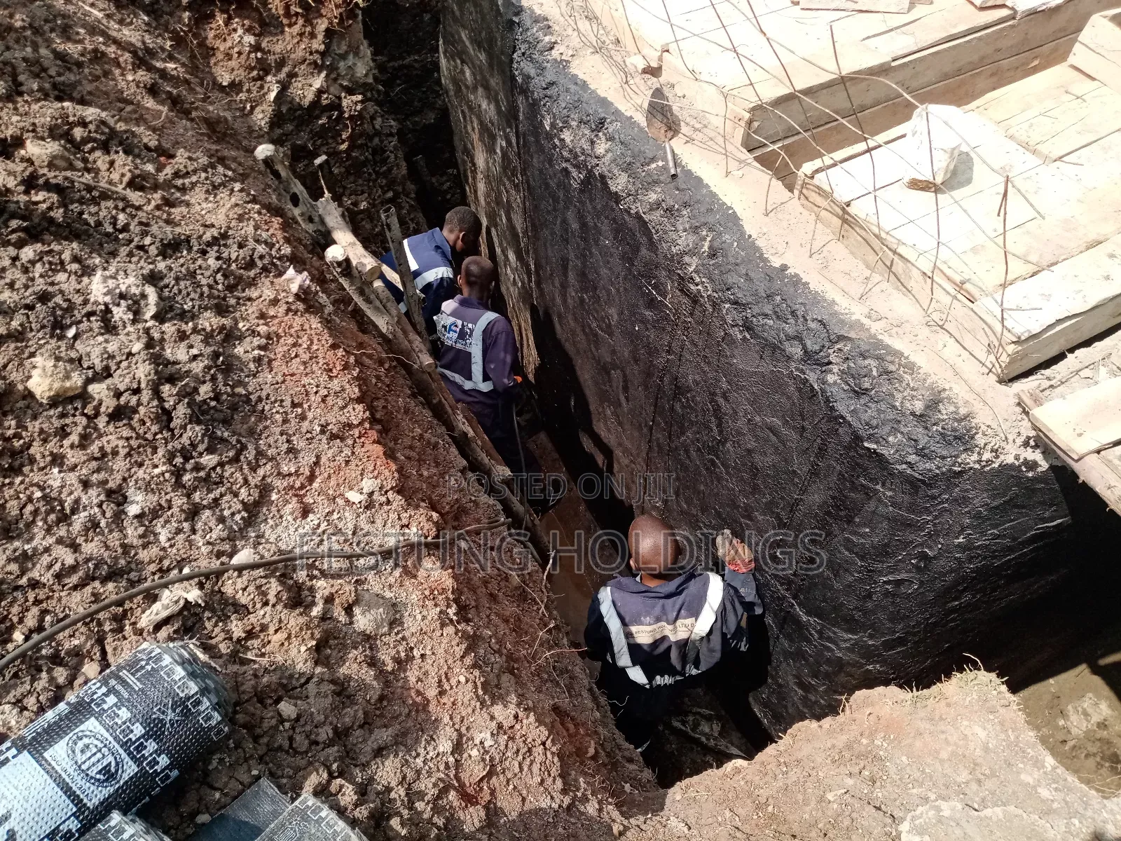Underground Water Tanks Waterproofing Services
