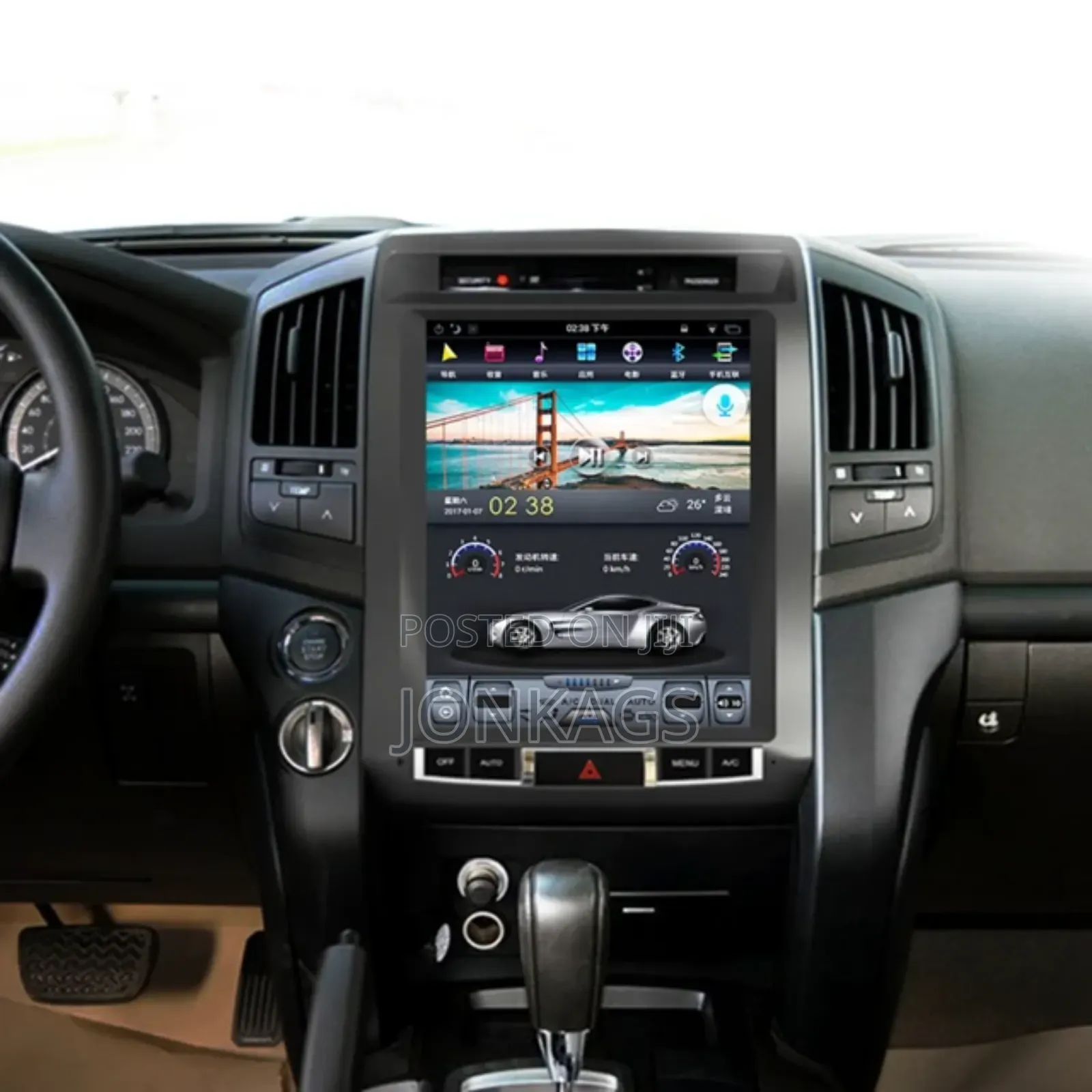Android Tesla 12.1 Inches for Landcruiser 200, 2007-2015