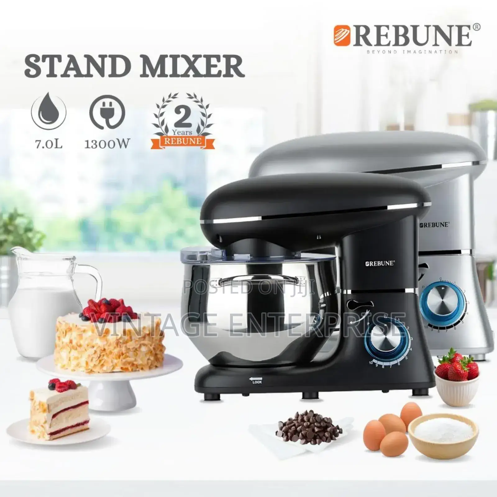 Rebune 10litres Commercial Mixer
