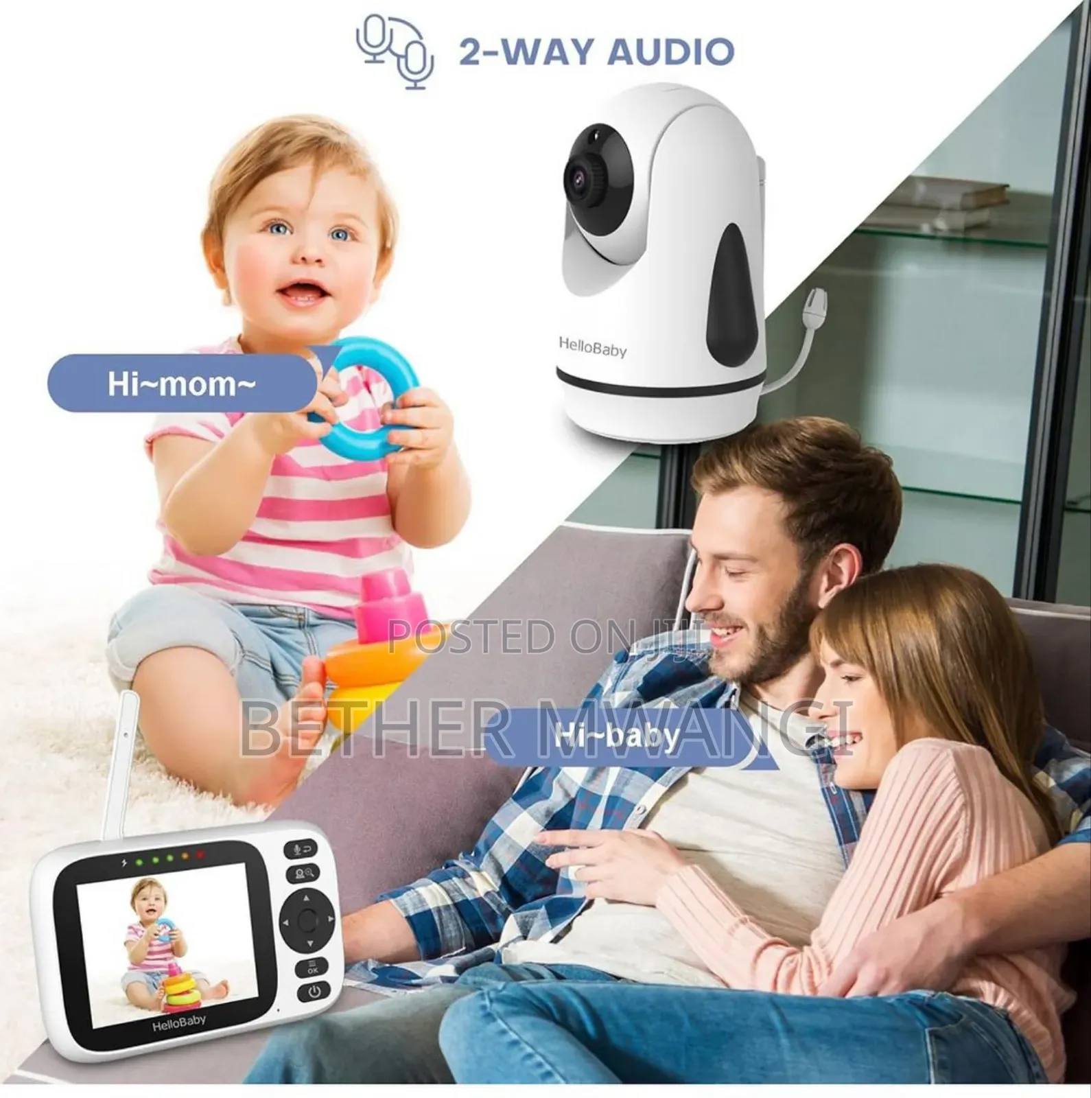 Hellobaby HB6339 - Video Baby Monitor in Kenya