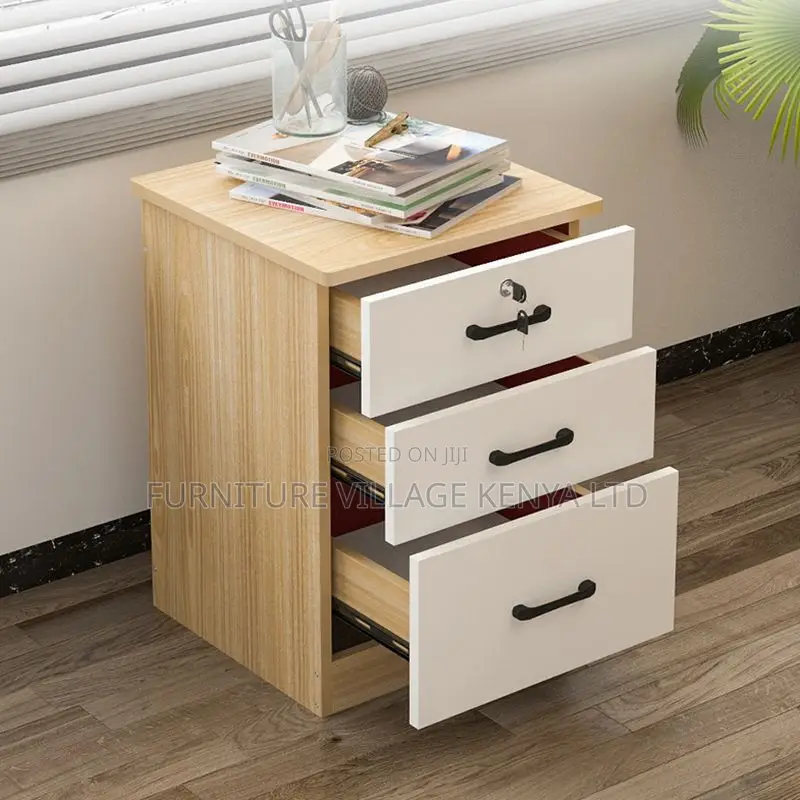 Free Standing Secretary Vertical Filing Cabinet