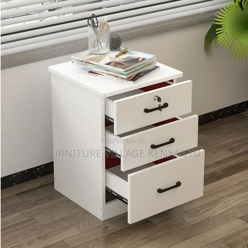 Free Standing Secretary Vertical Filing Cabinet