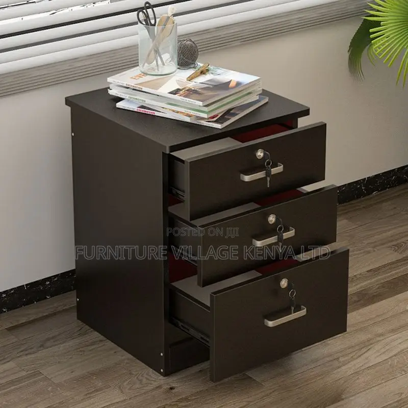 Free Standing Secretary Vertical Filing Cabinet