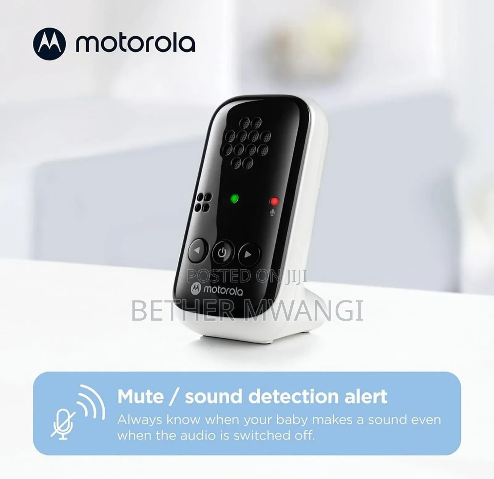 Motorola Nursery PIP10 Audio Baby Monitor in Kenya