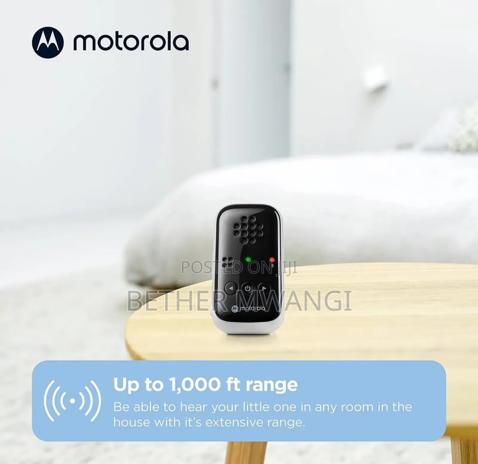 Motorola Nursery PIP10 Audio Baby Monitor in Kenya