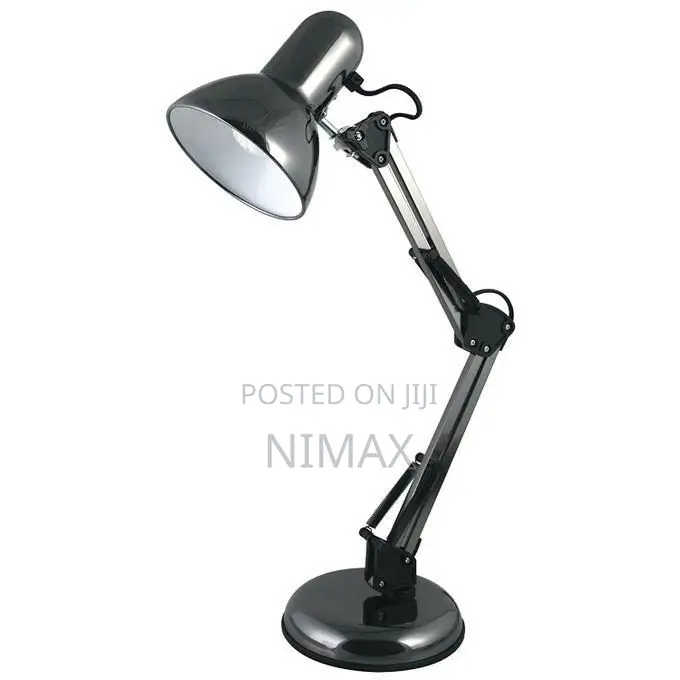 Reading Desk and Study Lamp - Black