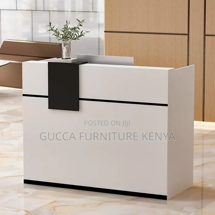 Office Furniture: Reception Desk Front Counter Table