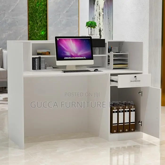 Office Furniture: Reception Desk Front Counter Table