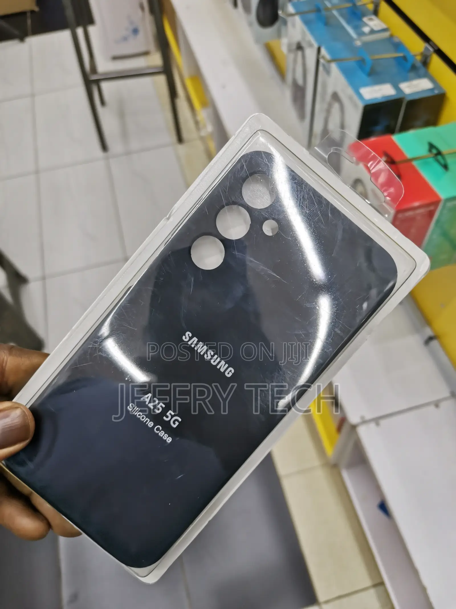 Samsung Galaxy A25 5G Silicon Protective Back Cover With Cam