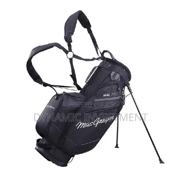 Macgregor Mac 7 9.5′′ Golf Bag / With Stand (Black/Black)