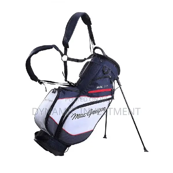 Macgregor Mac 7 9.5′′ Golf Bag / With Stand (Navy/White/Red)