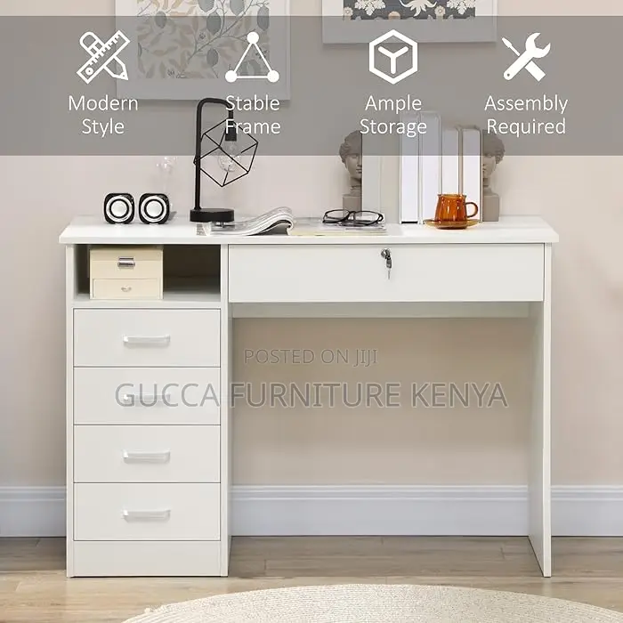 Office Desk: Wooden Custim Design Home Office Desk