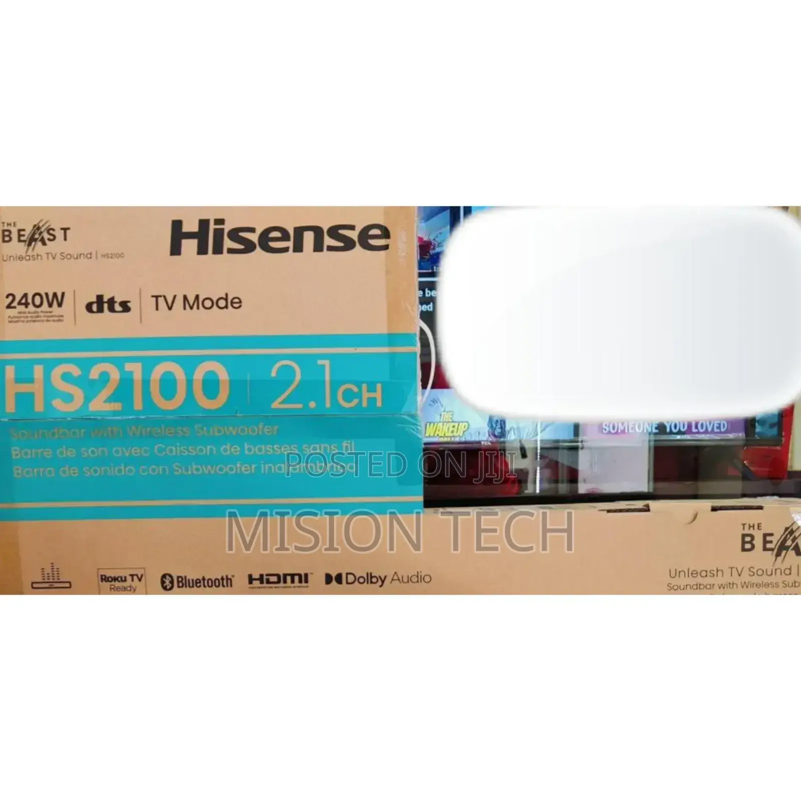 Hisense Hs2100 Soundbar