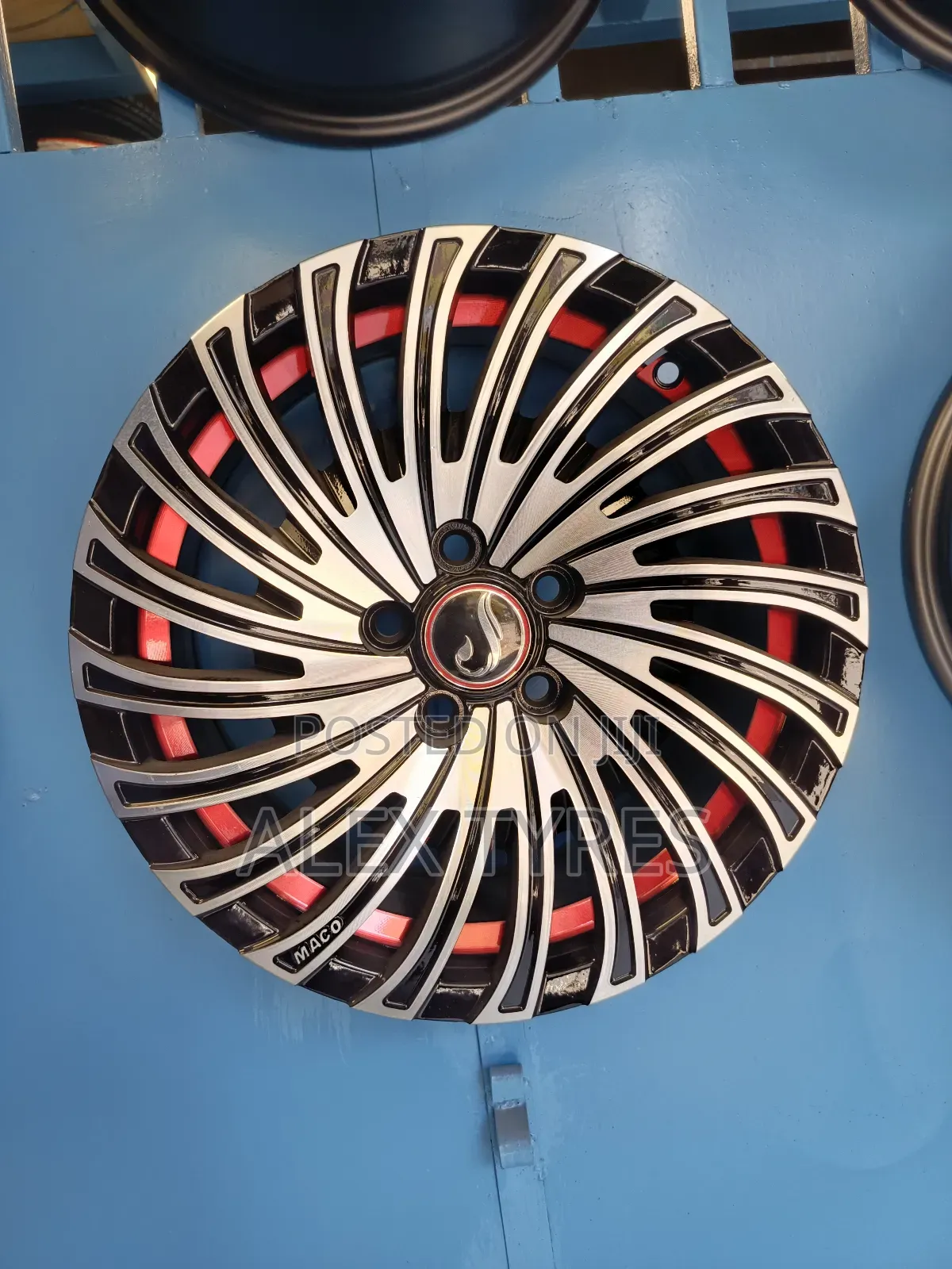 Size 15 Inches Premio Car Rims Set