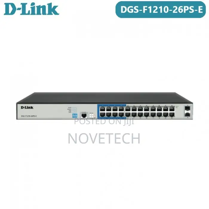 D-Link DGS-F1210-18PS-E 16-Port Gigabit Poe + Smart Switch