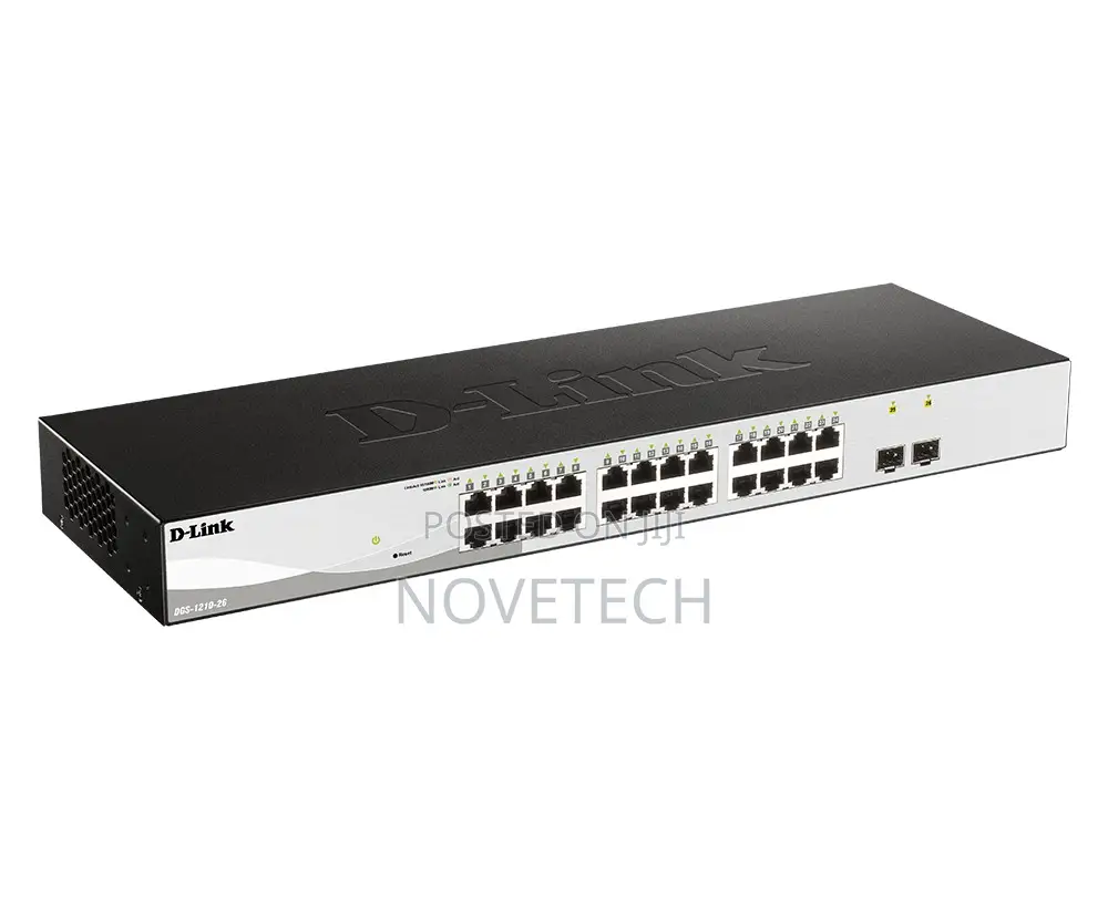 D-Link DGS-F1210-26PS-E - 24 Port Managed Gigabit Switch