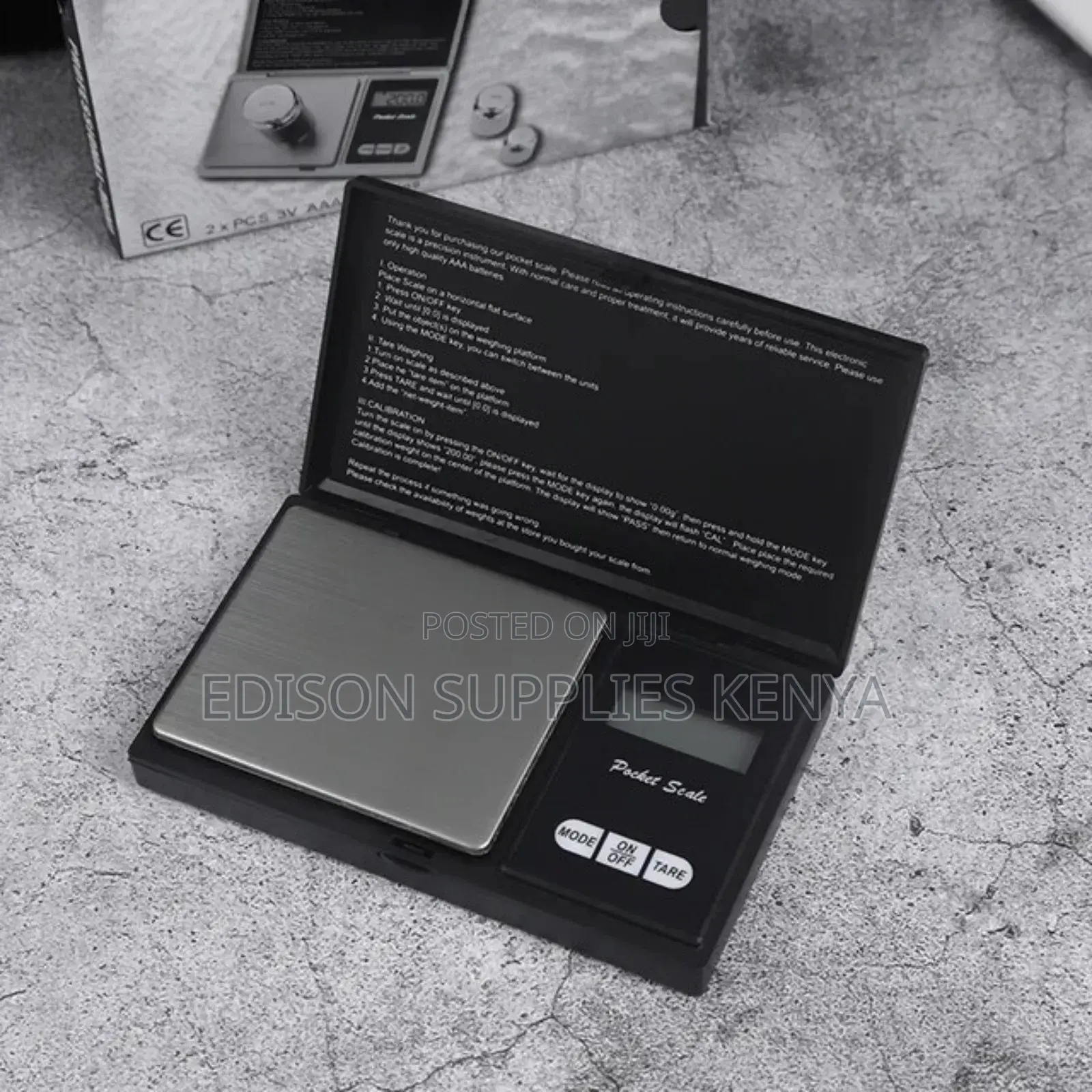 Digital Pocket Scale 500G Precision Jewelry Jewellery Kitchen Scales