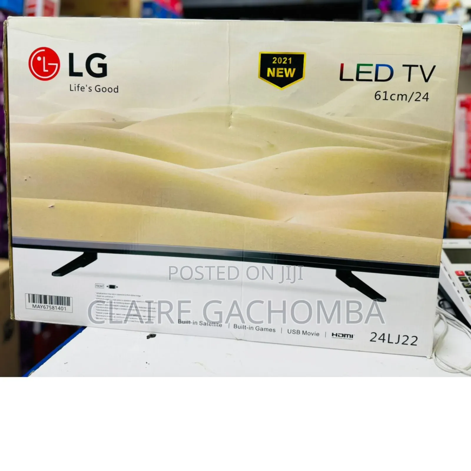 Lg 24-Inch FHD Smart Ai Tv 61cm/24