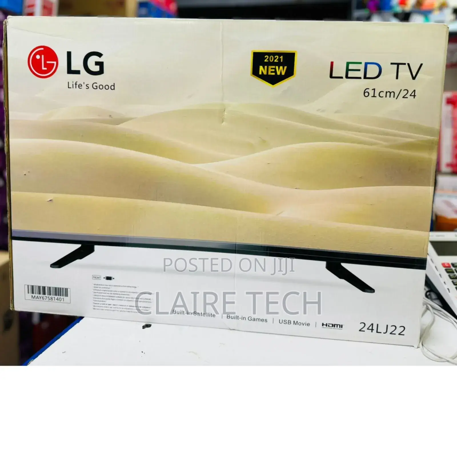 Lg 24-Inch FHD Smart Ai Tv 61cm/24