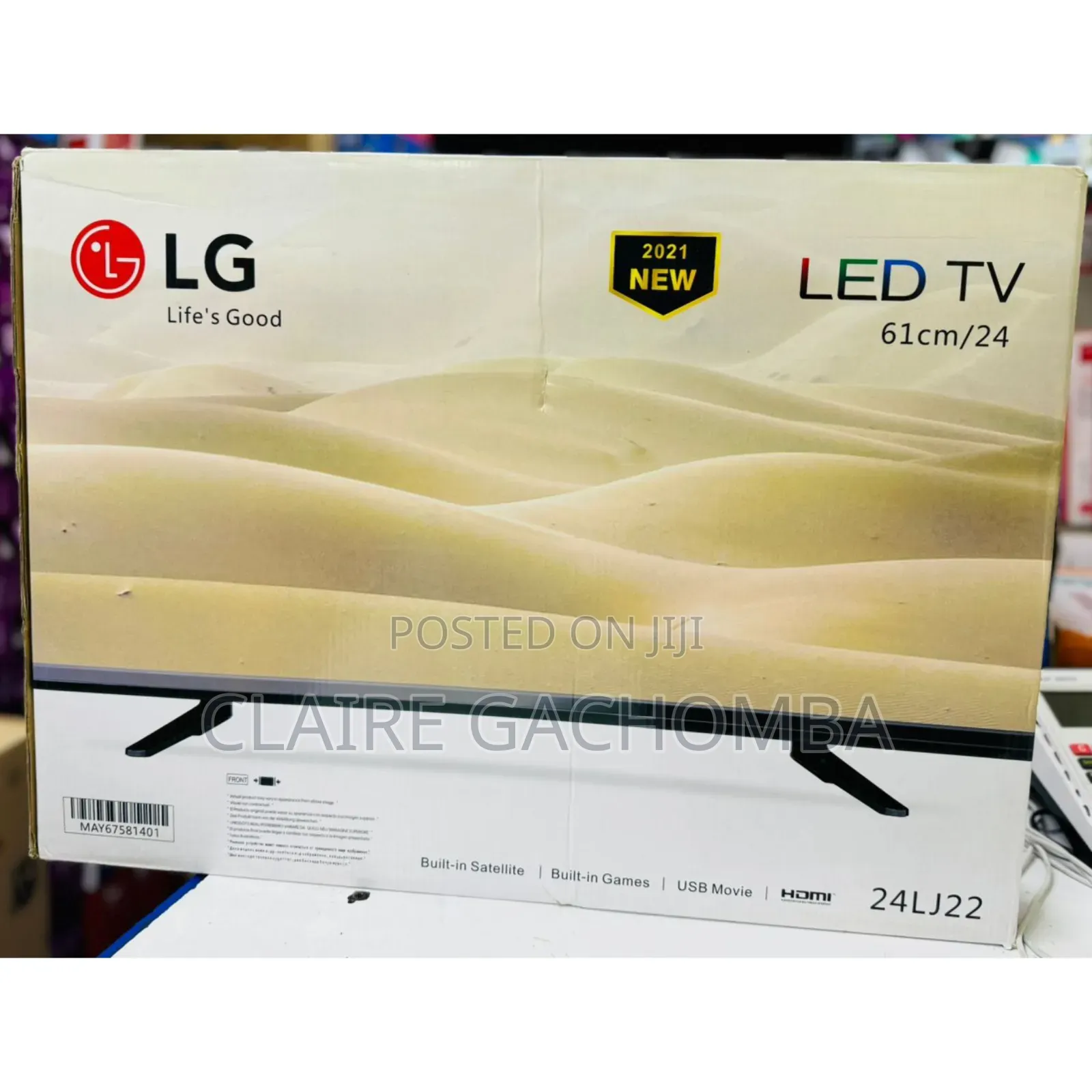 Lg 24-Inch FHD Smart Ai Tv 61cm/24
