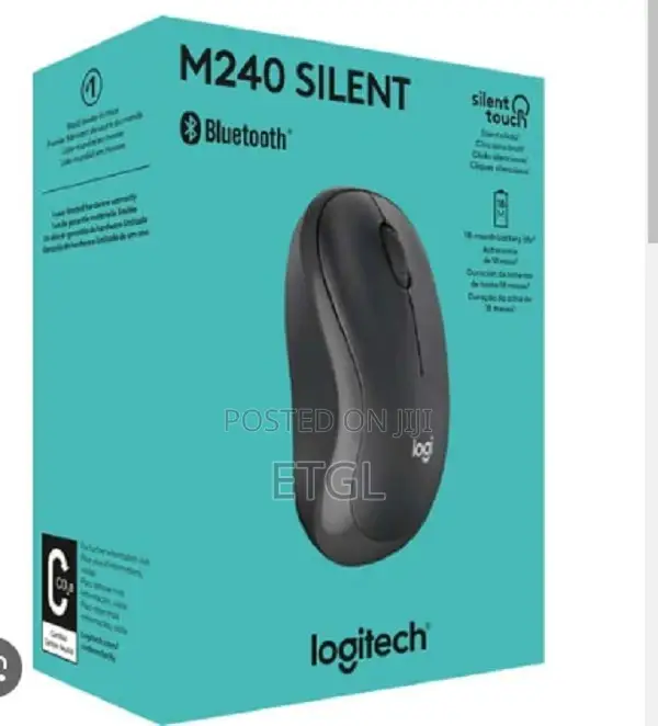 Logitech M240 Silent Wireless Bluetooth Mouse Graphite