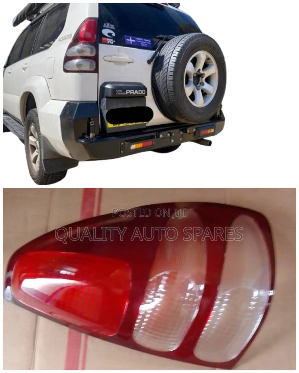 Toyota Prado 120 Taillight Lens
