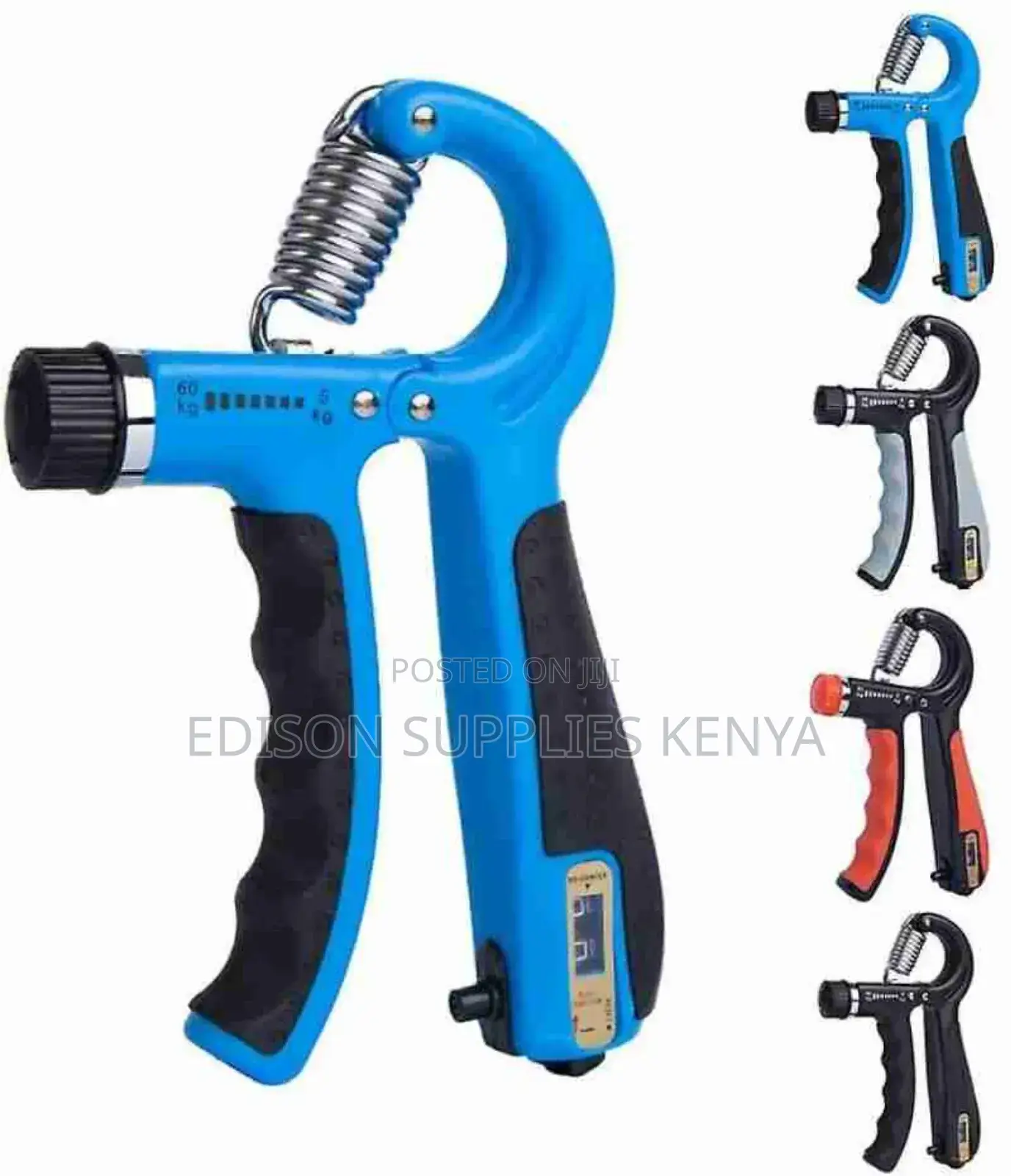 Adjustable Hand Grip With Counter, 60kg Hand Trainer