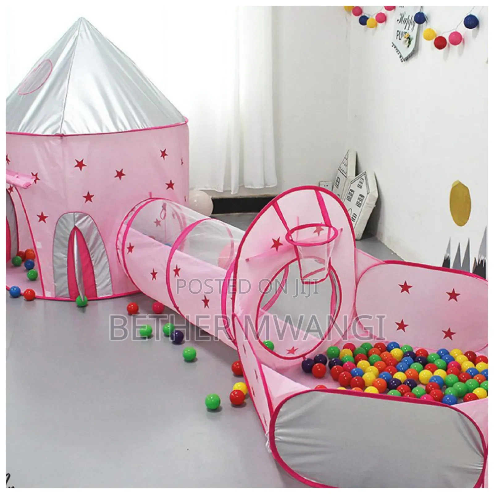 Rocket Ship Play Tent Playhouse for Boys and Girls in Kenya