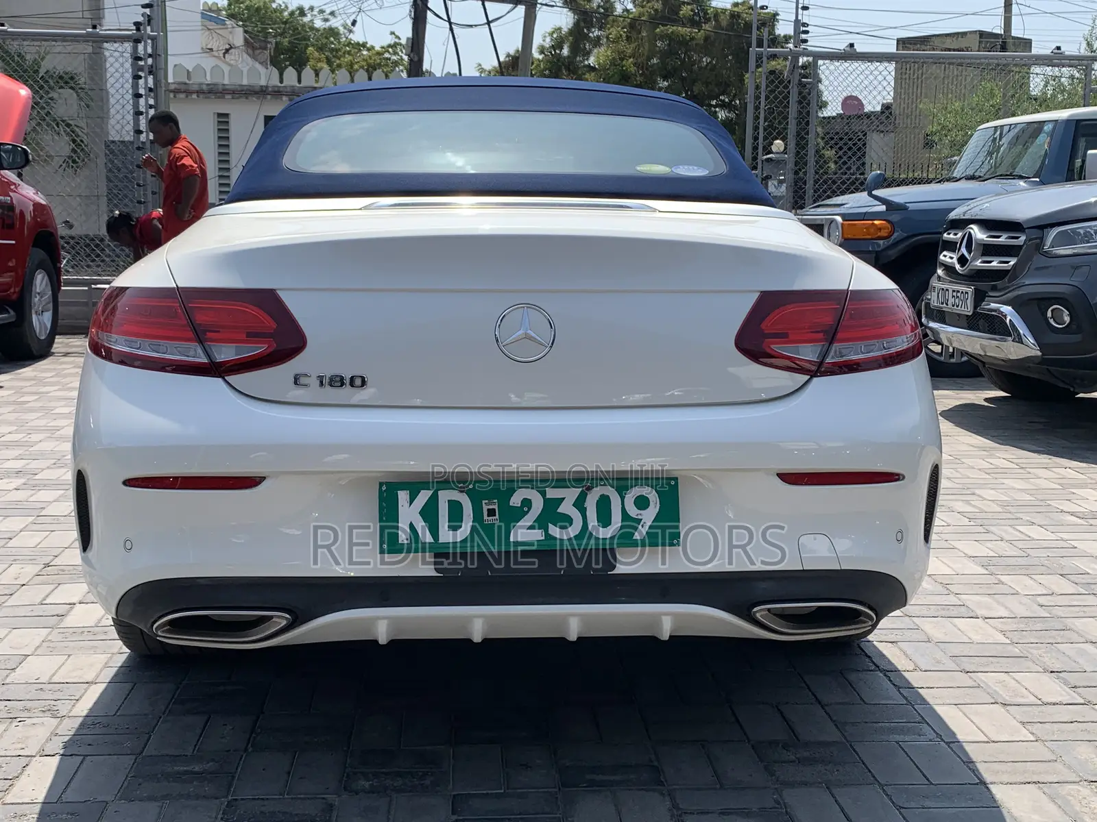 Mercedes-Benz C180 2017 White
