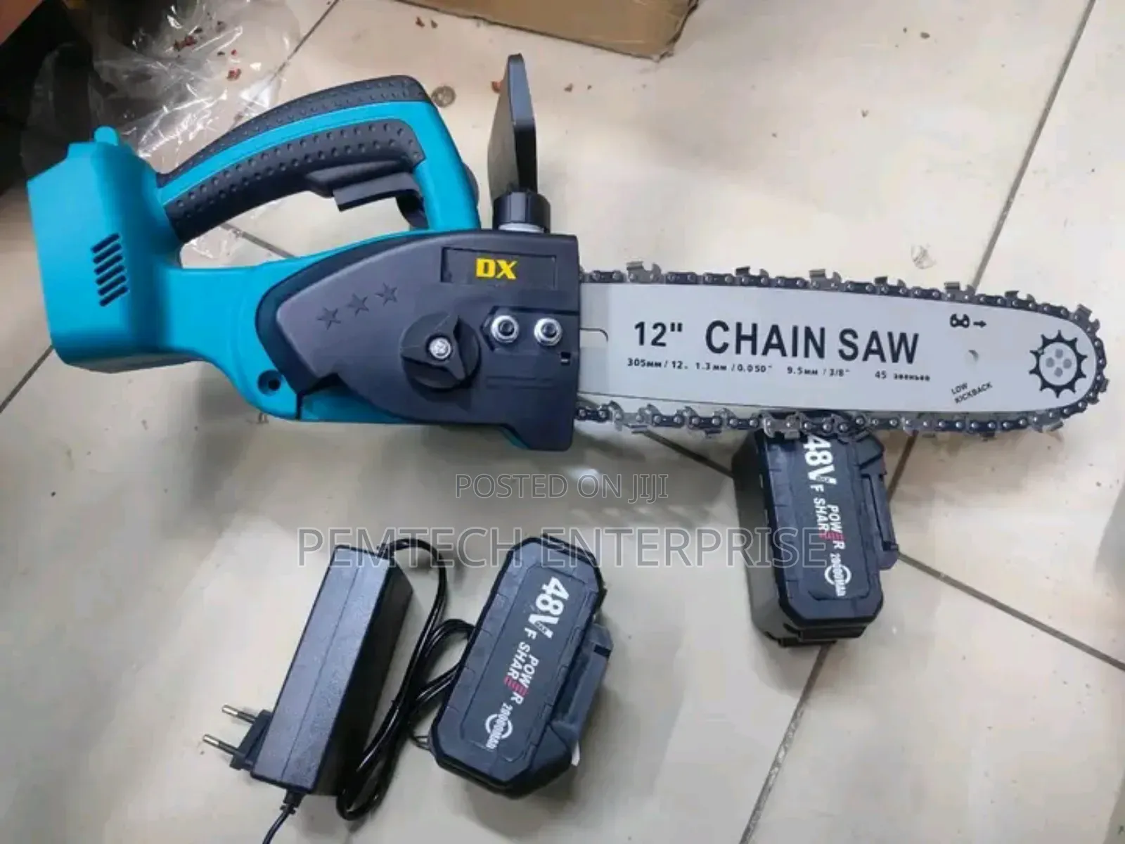 12" Heavy Duty Cordless Chainsaw