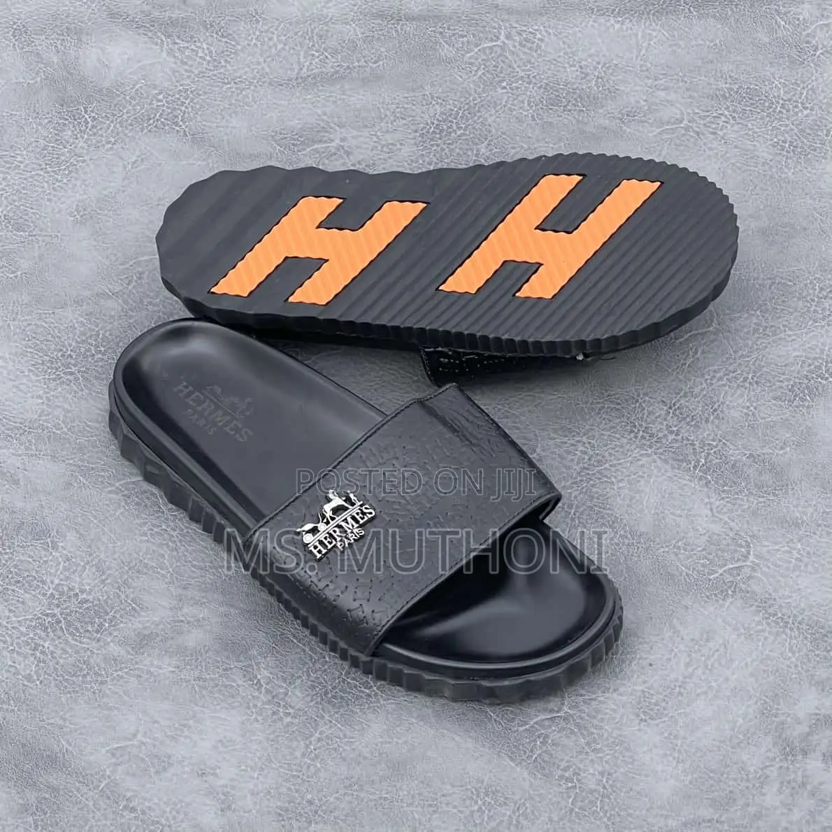 Premium Quality Hermes Sandals /Slides Size 49-46