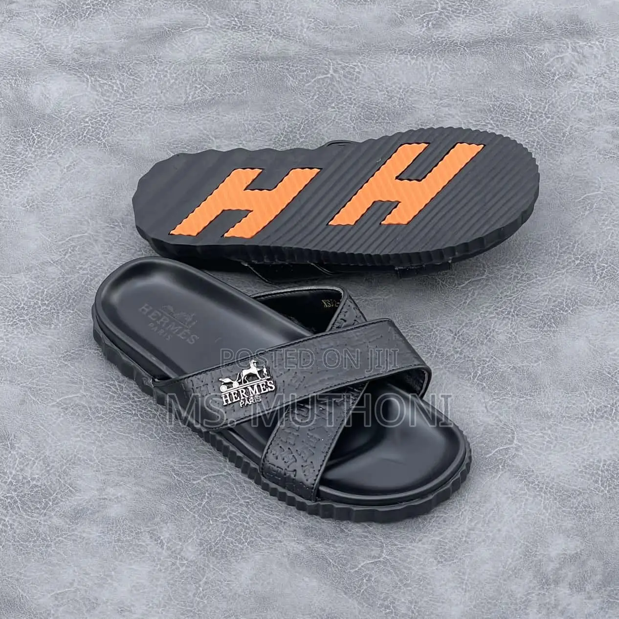 Premium Quality Hermes Sandals /Slides Size 49-46