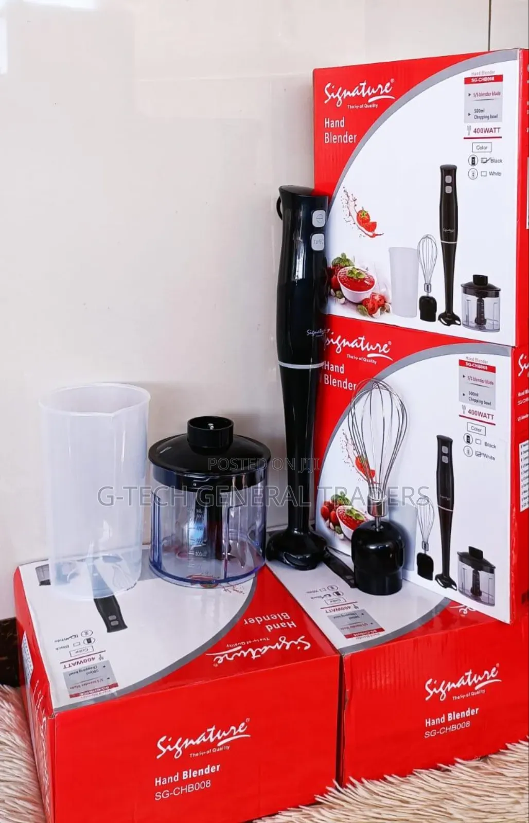 Hand Blender! Signature 4in1 400w Hand Blender