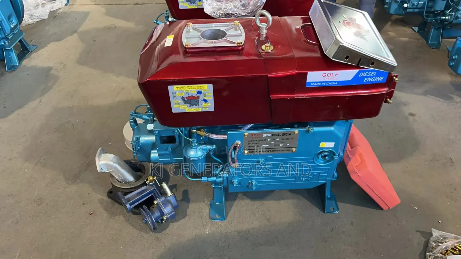 20hp Golf Diesel Engine Available