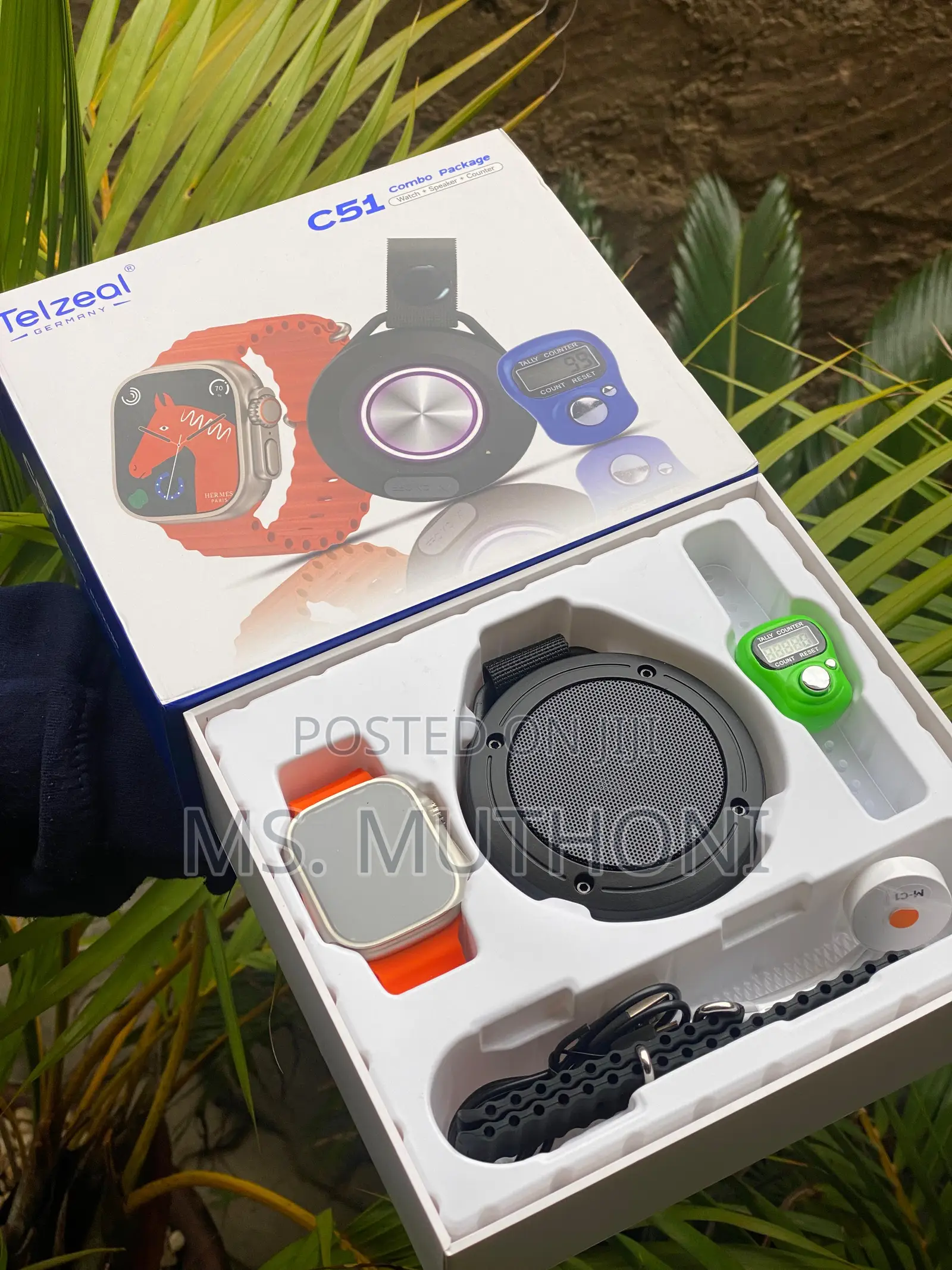 Tezela Smart Watch Package