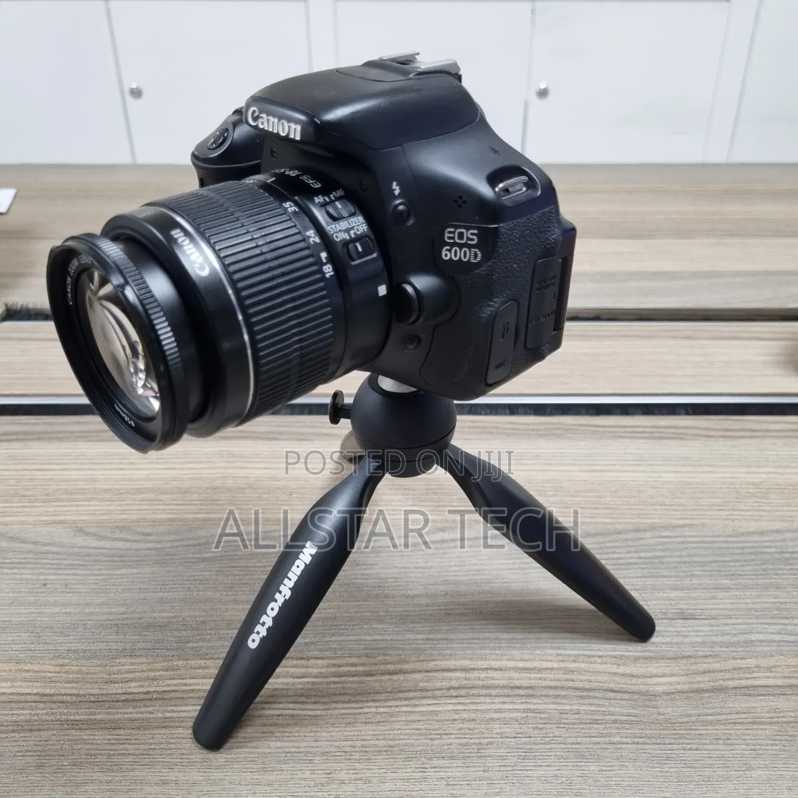 Canon EOS 600D DSLR Camera With EF-S 18-55mm