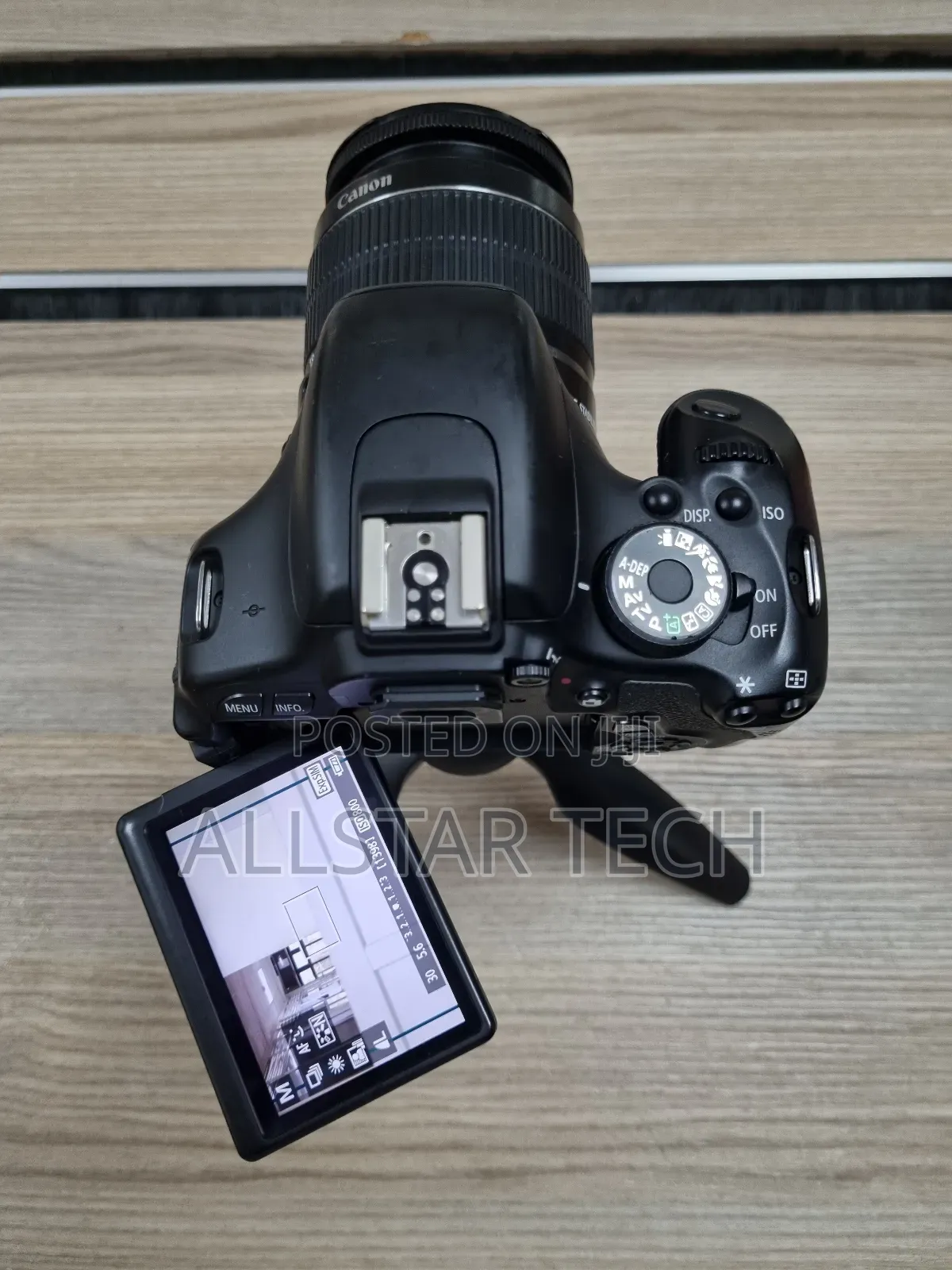 Canon EOS 600D DSLR Camera With EF-S 18-55mm