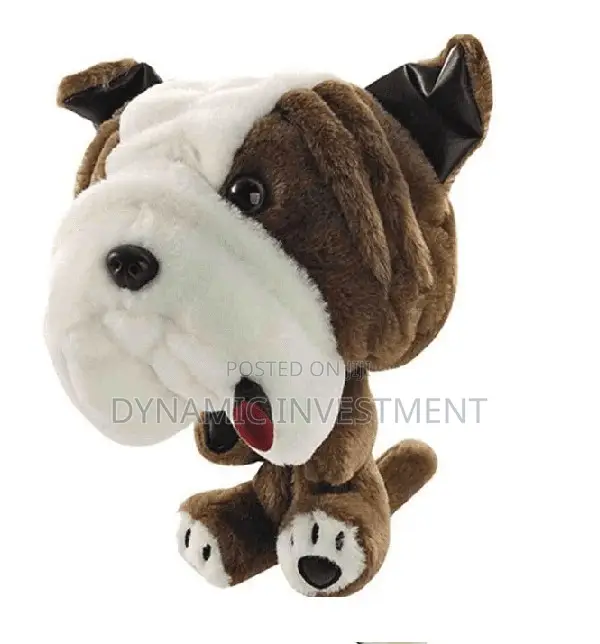 Unisex Bulldog Wood Head Cover