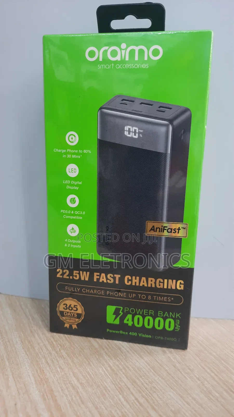 Oraimo Power Box 400 Vision OPB-7400Q 40