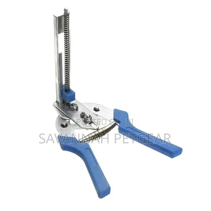 Blue C20 Hog Ring Heavy Duty Clip Pliers Fencing Fence Wire