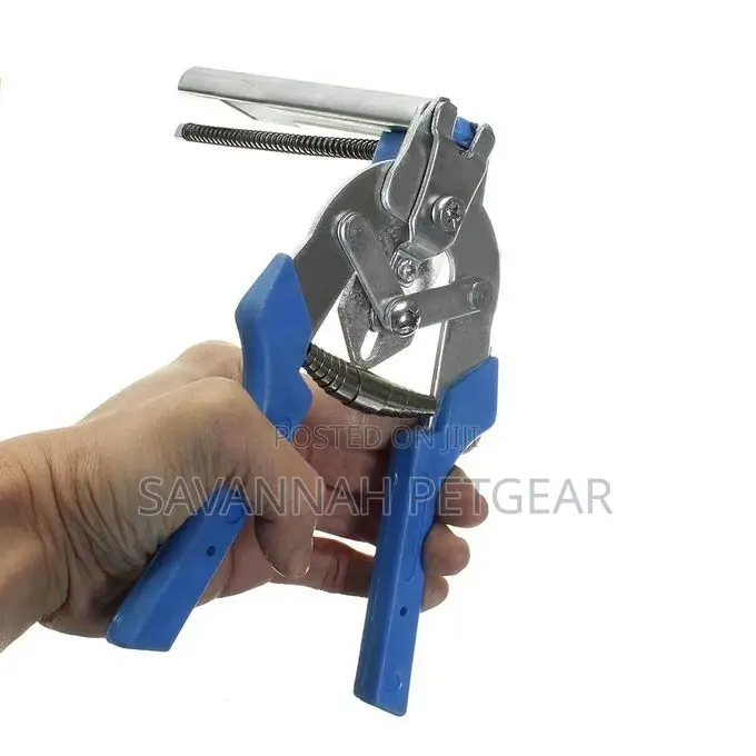 Blue C20 Hog Ring Heavy Duty Clip Pliers Fencing Fence Wire