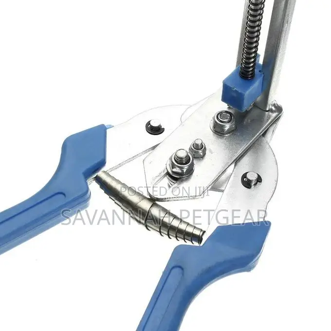 Blue C20 Hog Ring Heavy Duty Clip Pliers Fencing Fence Wire