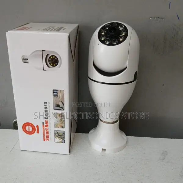 APP Access, Two Way Talk PTZ Bulb Security Camera