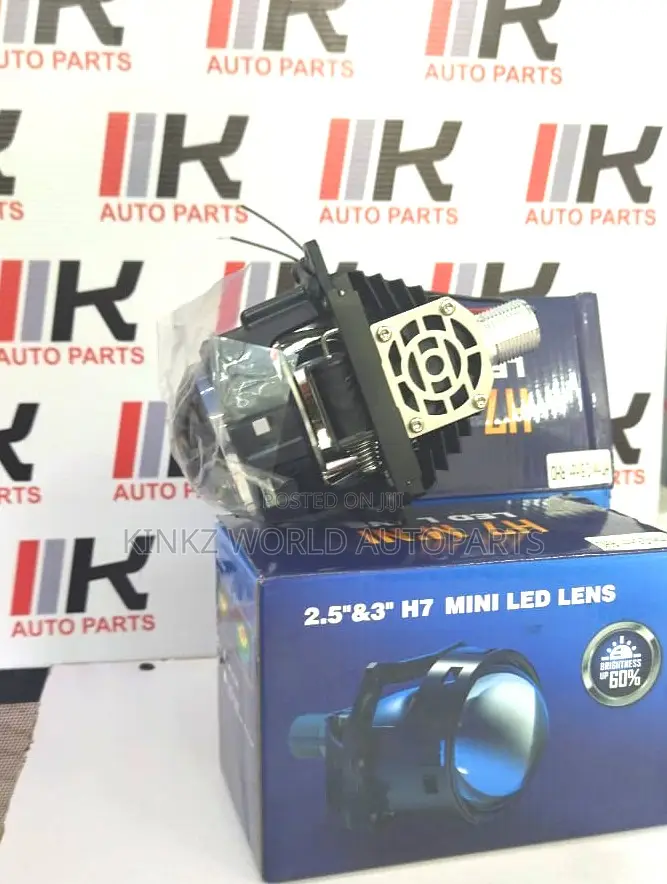 H7 Bi-Led Projector Headlights (2.5-Inch, RHD)