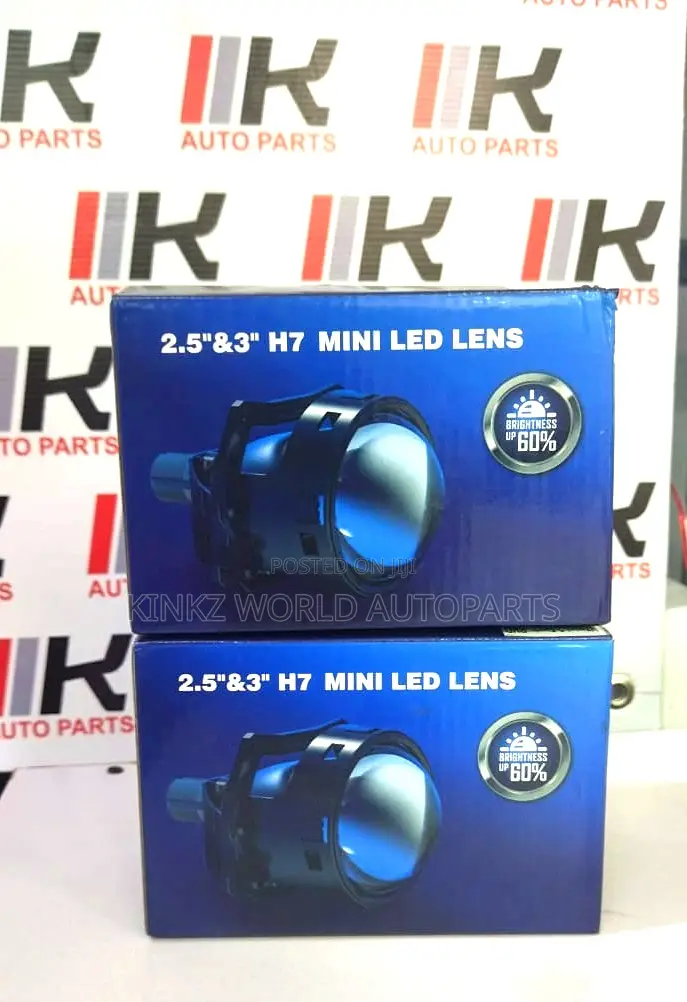 H7 Bi-Led Projector Headlights (2.5-Inch, RHD)